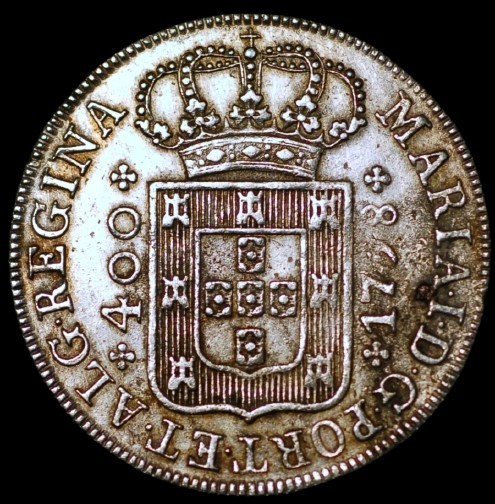 Read more about the article Portugal 400 Reis 1798 Maria I KM# 288