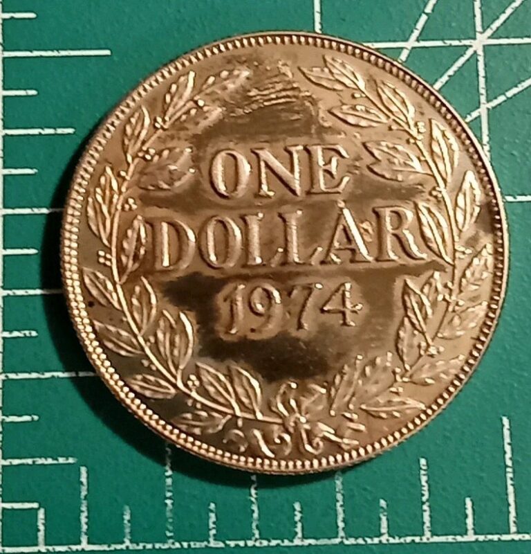 Read more about the article Liberia 1 Dollar 1974 KM# 18