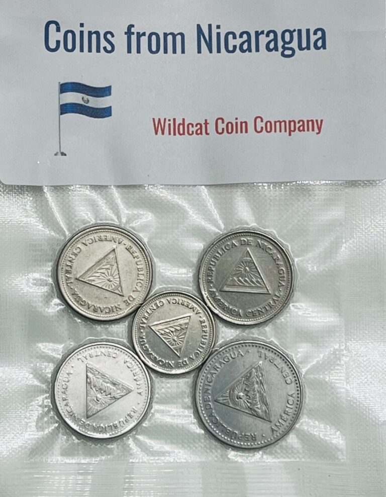 Read more about the article Nicaragua Coins – 5 Random Coins – Free Shipping