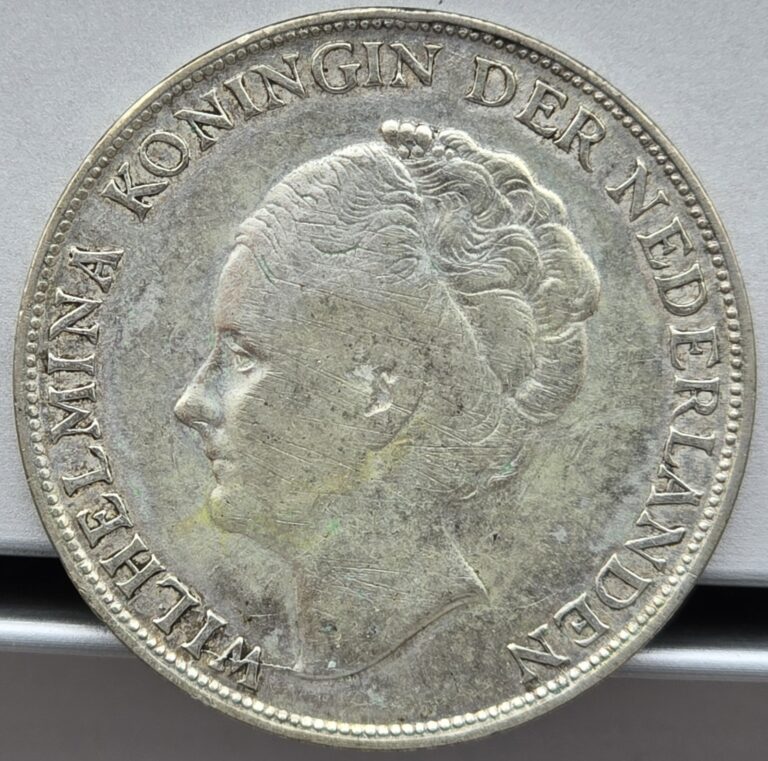 Read more about the article Netherlands East Indies 1943-D Gulden Silver Coin Minted In Denver During WWII
