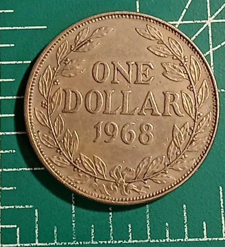 Read more about the article LIBERIA    1 Dollar 1968 KM# 18