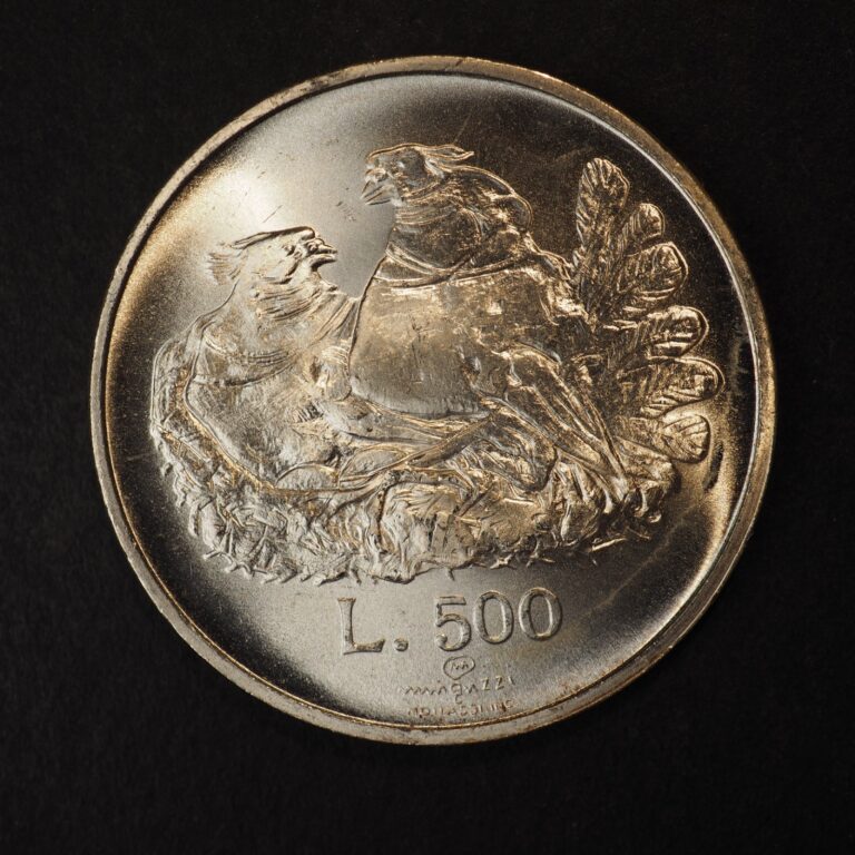 Read more about the article 1974  SAN MARINO 500 LIRE  **NICE UNC COIN** FREE SHIPPING M9770