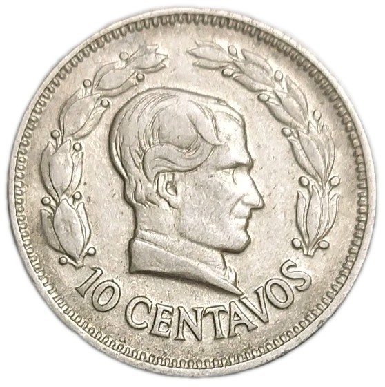 Read more about the article 1928 ECUADOR 10 CENTAVOS ALMOST 100 YEARS OLD COIN KM 70