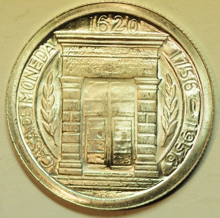Read more about the article mw28820 Uruguay Silver Crown – Un Peso 1956 Popayan Mint – 200th Anniversary UNC