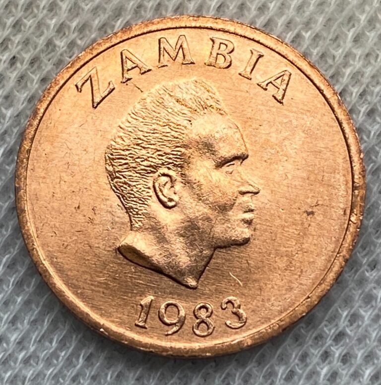 Read more about the article Zambia / 1 Ngwee / 1983 / KM#9a / BU World Coin / (03-0183)