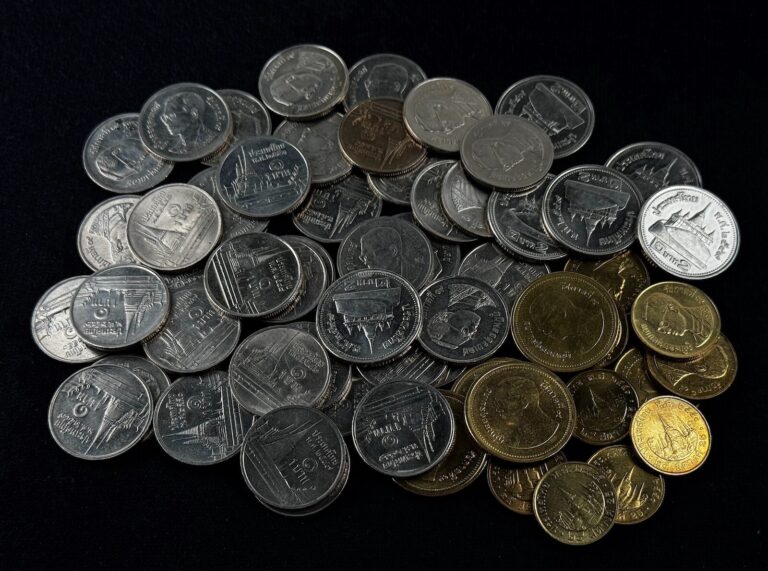Read more about the article Thailand Coin LOT * 1987-2010 ** Thai 1 2 BAHT Coins 25 50 SATANG Coins BULK LOT