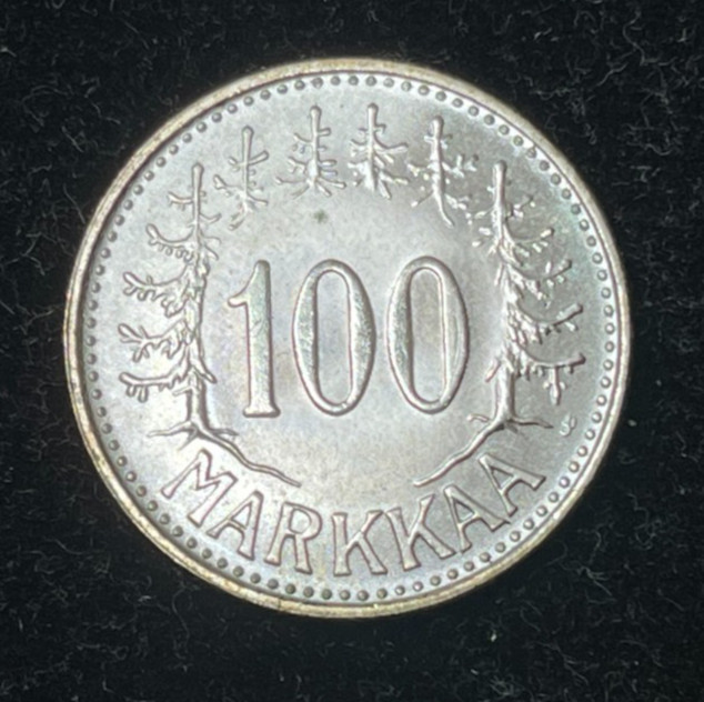 Read more about the article 1960 Finland 100 Markkaa Silver Coin Key Date 290 000 Mintage