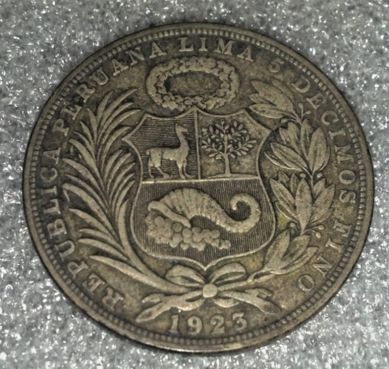 Read more about the article 1923 PERU SILVER UN SOL (3090)