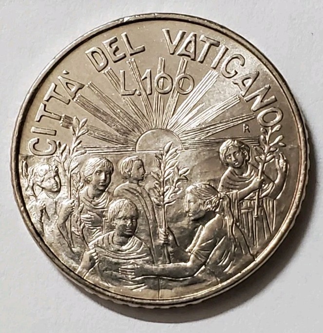 Read more about the article 1999 Vatican City 100 Lire Coin