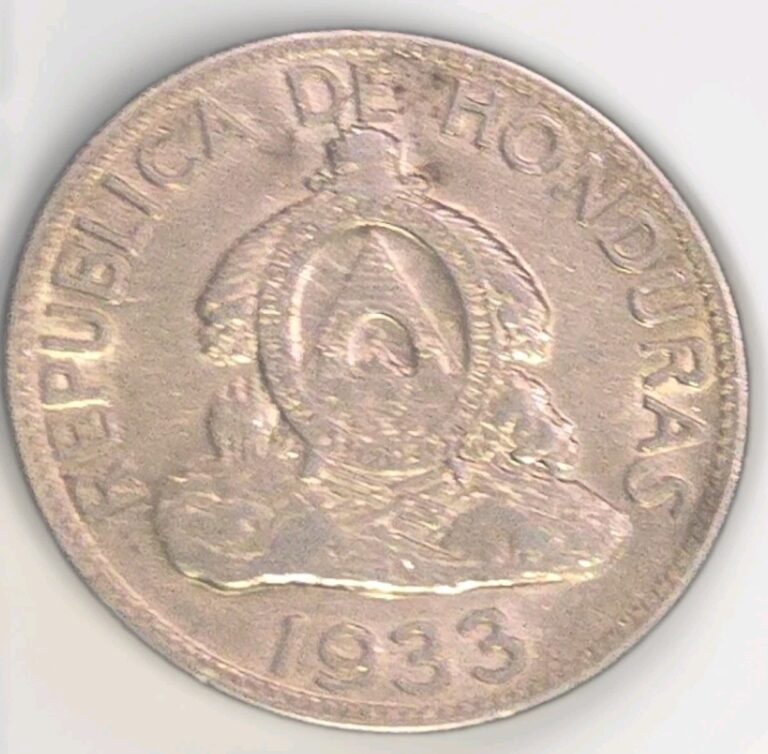 Read more about the article WOW!!! Honduras 1933 Un Lempira 0.900 EXTREMELY Rare only 400k minted  Coin