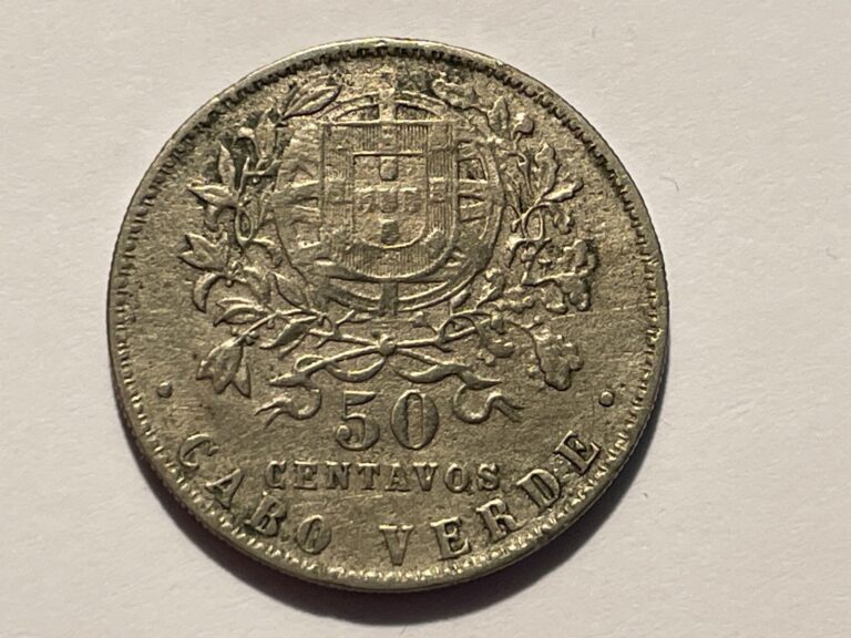 Read more about the article Cape Verde  Cabo Verde 1930 50 Centavos coin