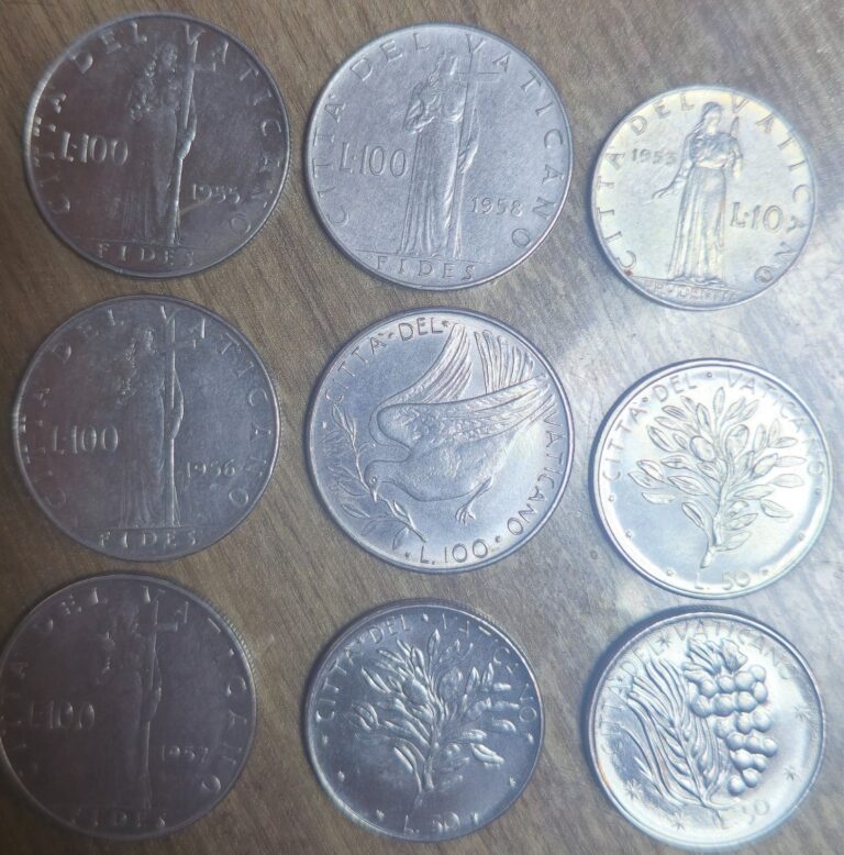 Read more about the article Vatican coins 9 pcs