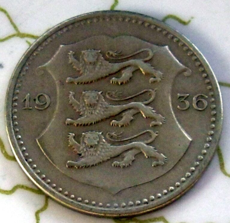 Read more about the article COIN ESTONIA 25SENTI 1936 XF A5