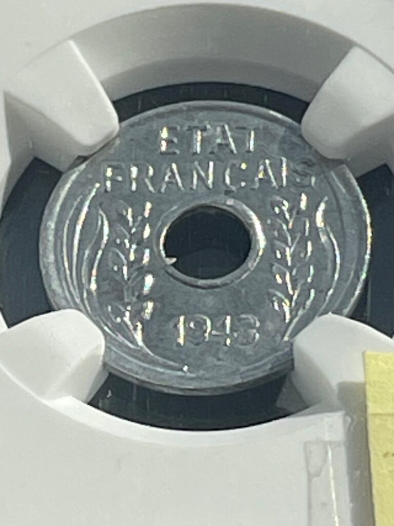 Read more about the article TOP POP NGC MS66 1943 French Indochina (Vietnam  Laos) 1 Cent