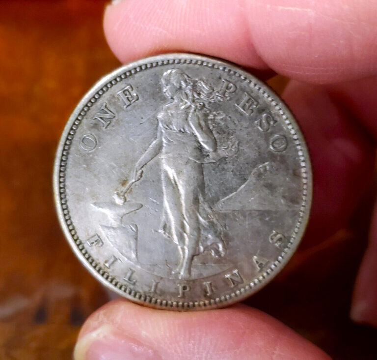 Read more about the article 1912-S PHILIPPINES SILVER PESO ~ KEY DATE ~ NICE EXTREMELY FINE