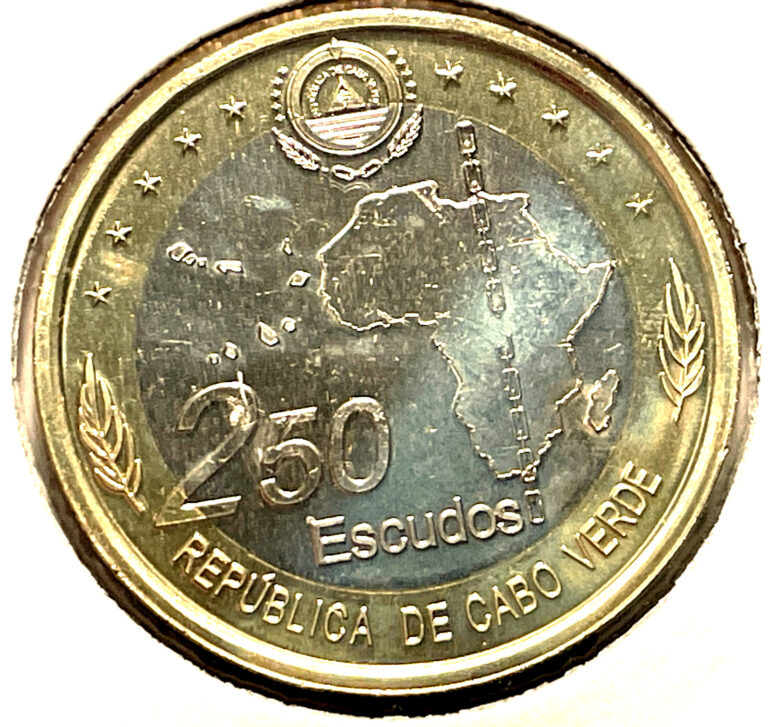 Read more about the article Cape Verde  Cabo Verde 2013 250 Escudos coin