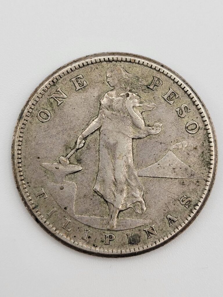 Read more about the article 1907-S U.S. Philippines 1 Peso Silver Coin