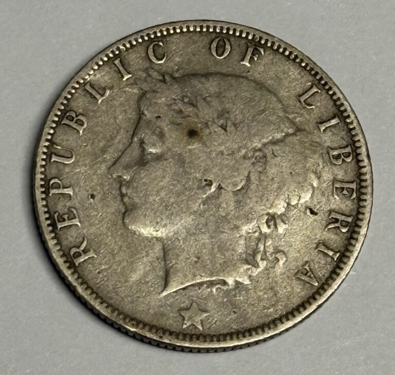 Read more about the article 1906 LIBERIA 25 Cents Silver Coin  .925 Twenty Five