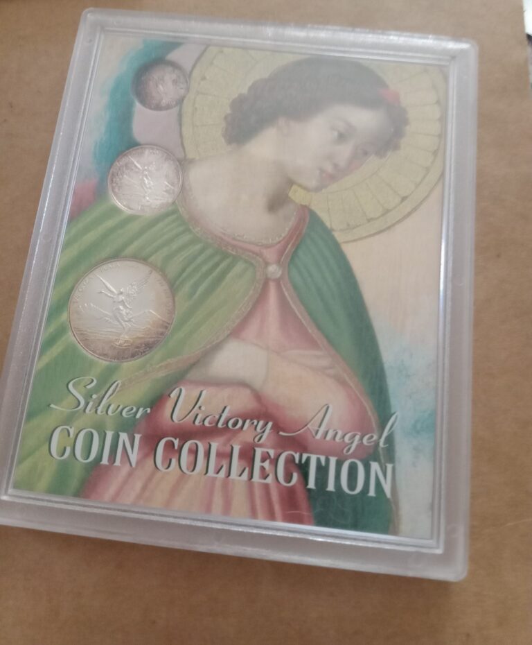 Read more about the article MEXICO Libertad 999 Silver Victory Angel 3 Coin Collection 1997  1997 1997