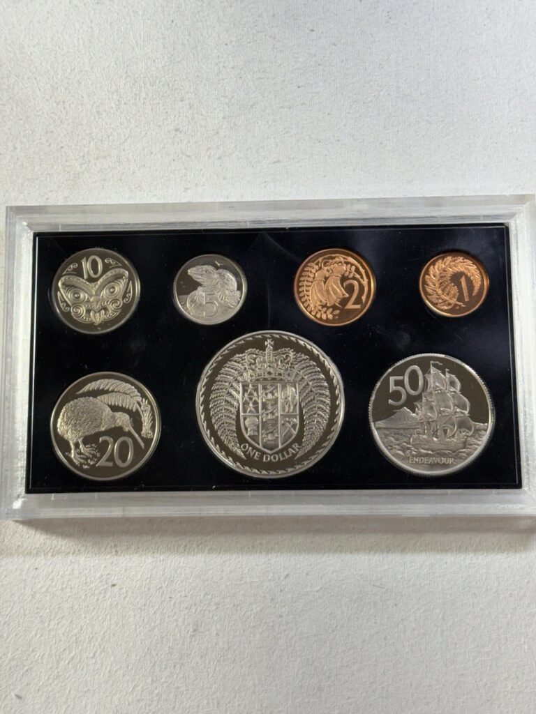 Read more about the article 1971 New Zealand 7 Coins Proof Set