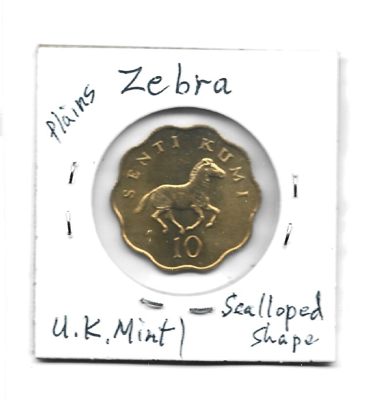 Read more about the article Tanzania 10 Senti 1984 K11 President and Plains Zebra Scalloped Shape