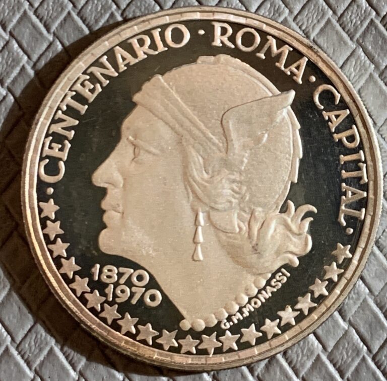 Read more about the article Equatorial Guinea 150 Pesetas 1970 Silver Proof Rome Mercury