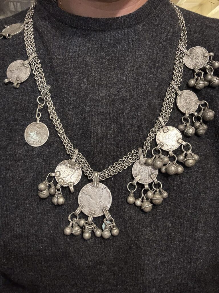 Read more about the article Traditional Jewelry From Yemen  Red Sea  With A Thaler And Various Silver Coins