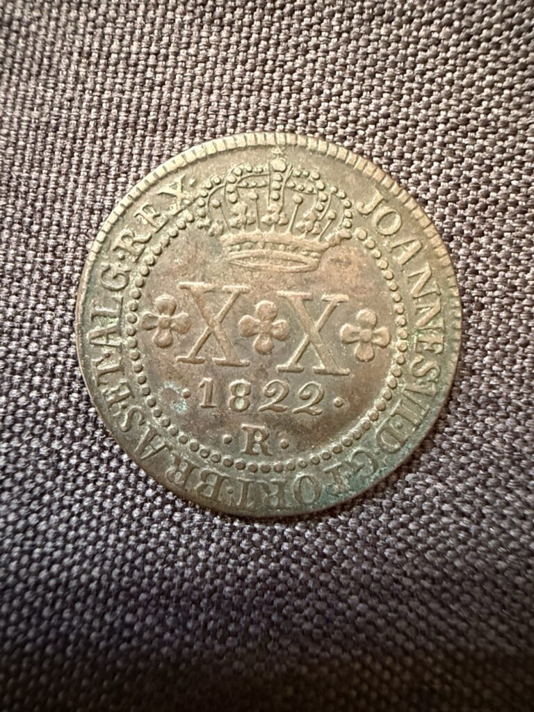 Read more about the article Brazil – 1822 – 20 Reis