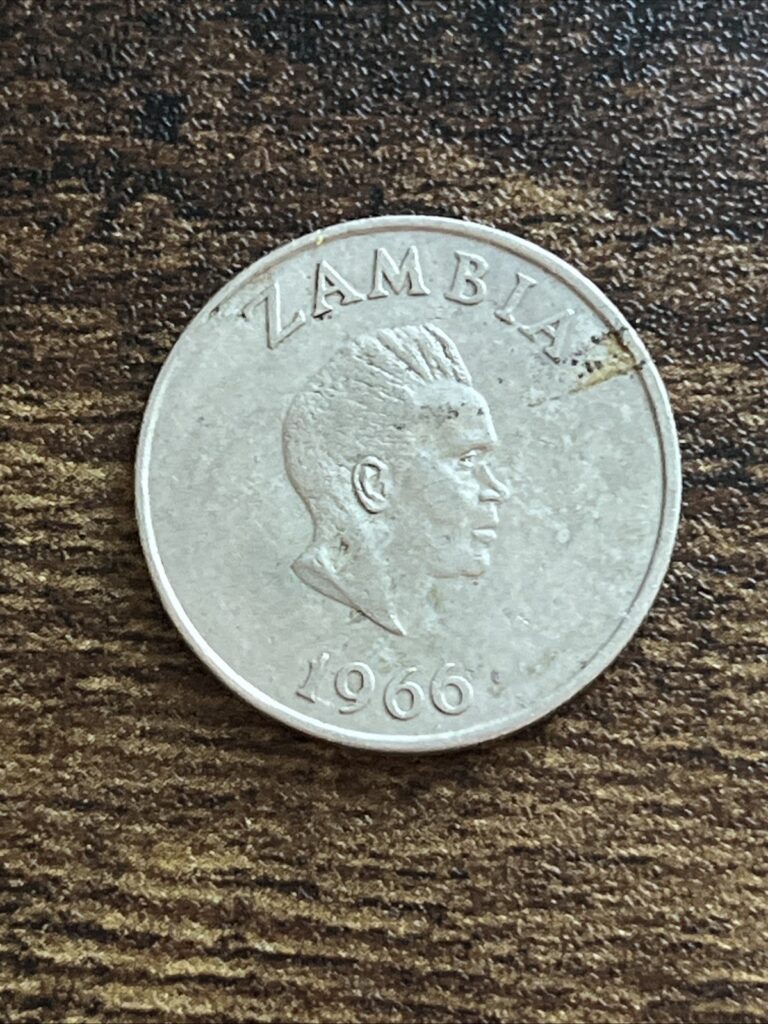 Read more about the article 1966 Zambia 1 One Shilling Rare Actual Coin TB7967*