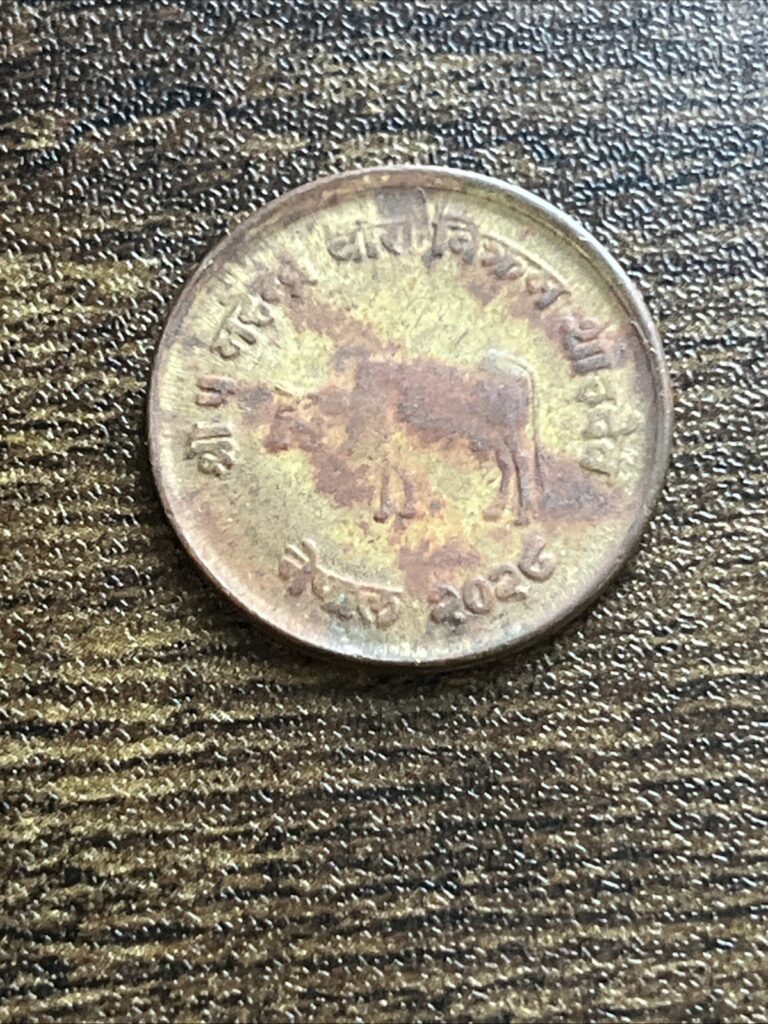 Read more about the article 1971 Nepal 10 Ten Paisa FAO Actual Coin TB7185*