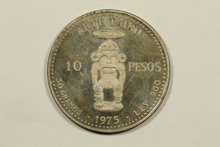 Read more about the article 1975 Dominican Republic 10 Pesos Silver