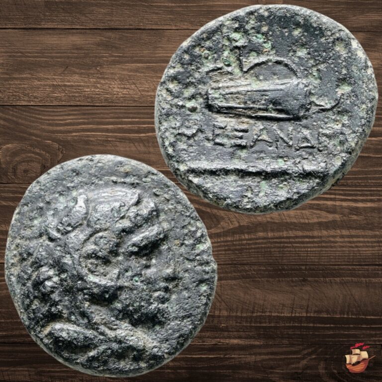 Read more about the article Ancient Greek Coin – Macedon Macedonia – Alexander the Great (336-323 BC) @g39
