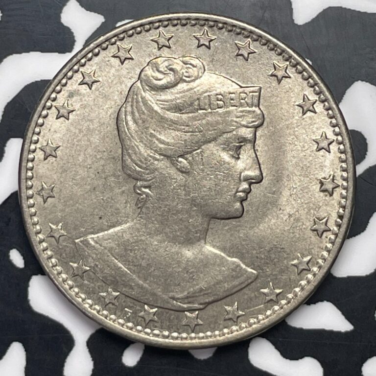 Read more about the article 1901 Brazil 200 Reis Lot#C0926 High Grade! Beautiful!