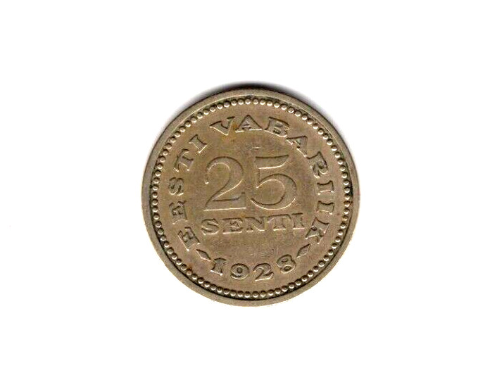 Read more about the article 1928 Estonia 25 Senti Coin