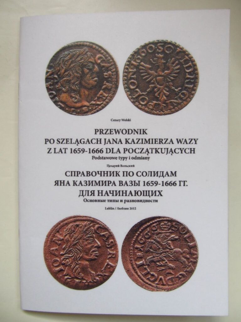 Read more about the article Medieval Polish coins solids of Poland King Jan Casimir 1659-66 Catalog Book 311