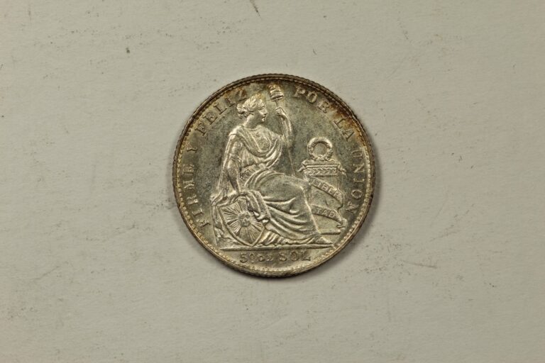 Read more about the article 1907 Peru 1/5 Sol Silver