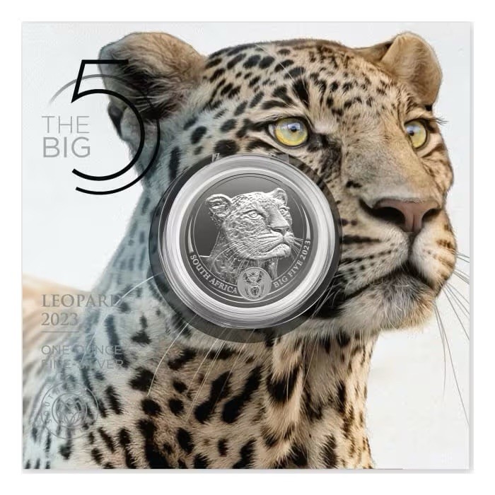 Read more about the article 2023 South Africa Big Five Series II Leopard 1 oz Silver Coin