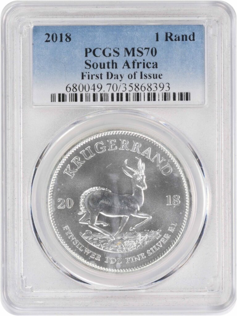 Read more about the article 2018 South Africa 1 Rand MS70 FDOI PCGS