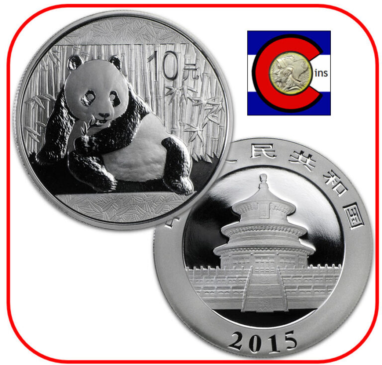 Read more about the article 2015 China Panda Silver 1 oz 0.999 Coin in Mint Capsule