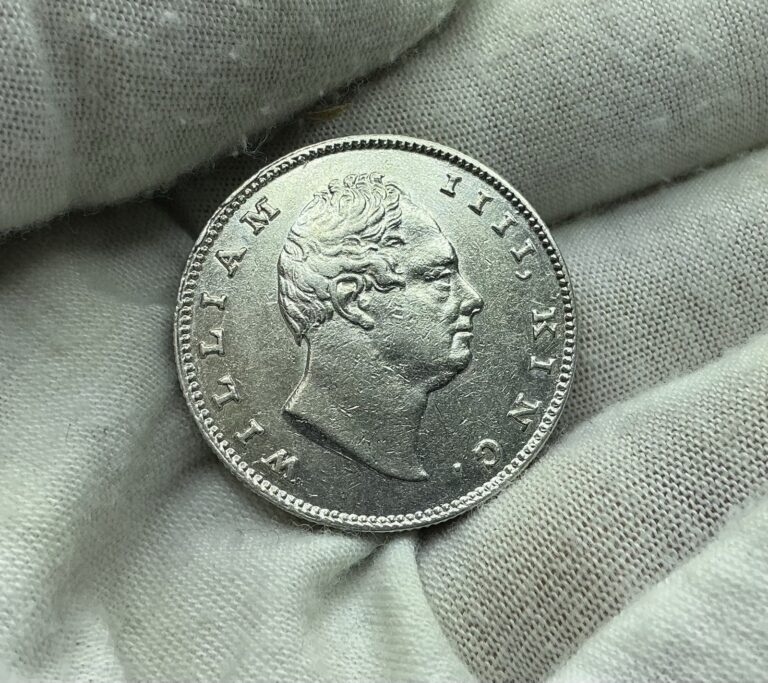 Read more about the article BRITISH INDIA 1835 WILLIAM IIII ONE RUPEE RARE SILVER COIN U46