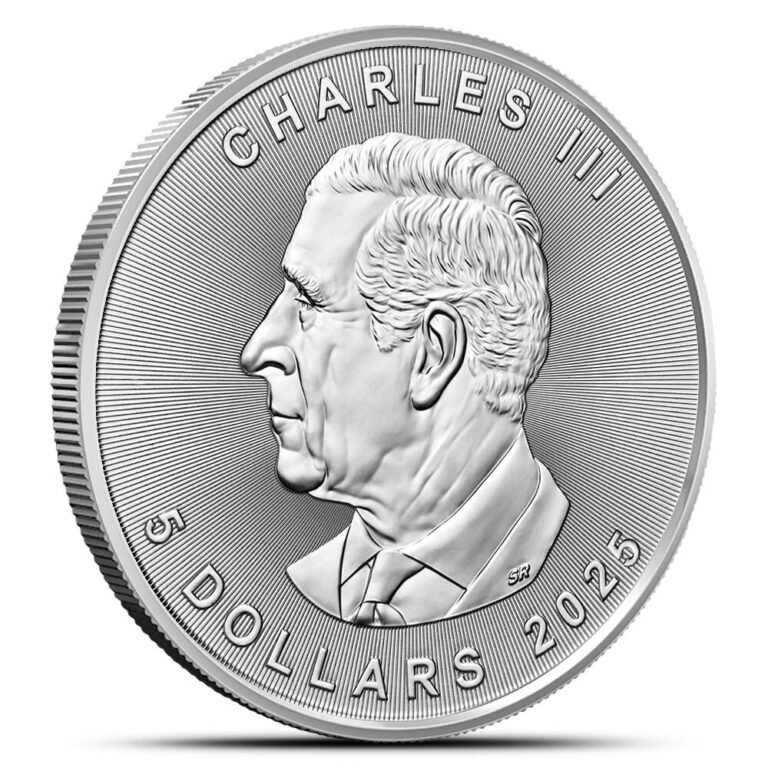 Read more about the article 2025 1 oz Canadian Silver Maple Leaf Coin (BU)