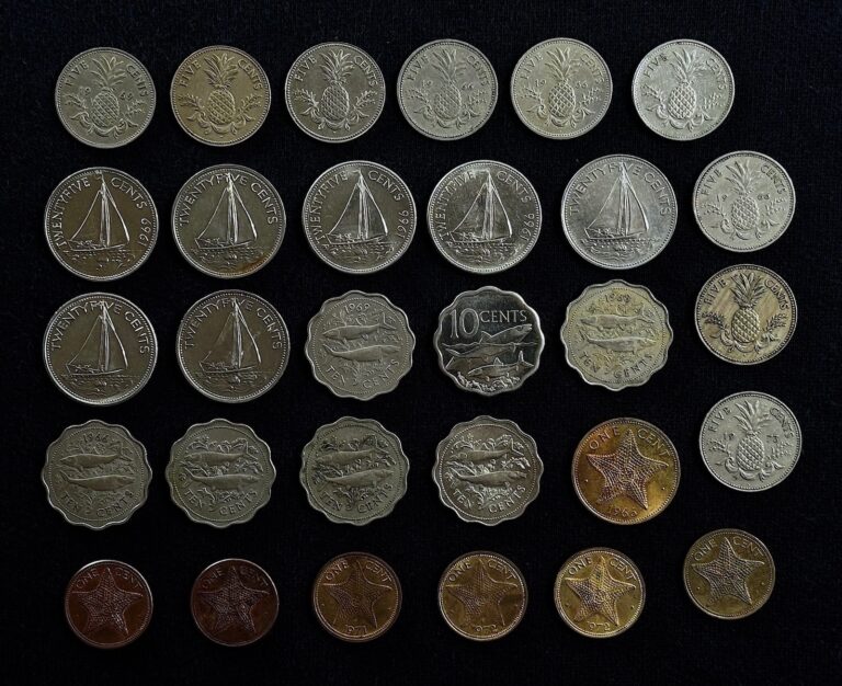 Read more about the article Bahamas  Bahama Islands  Commonwealth of The Bahamas Coin LOT * 1966-2010 **
