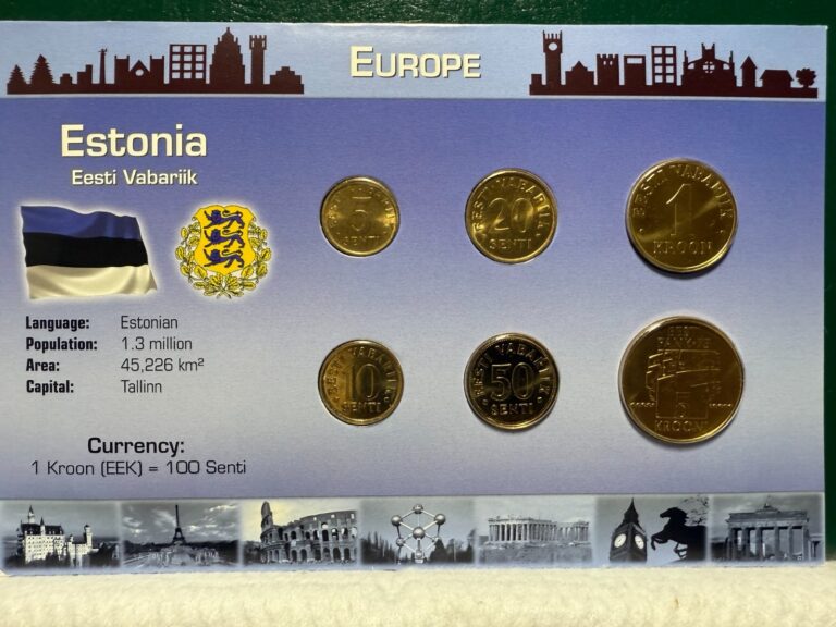 Read more about the article Littleton World Coin Set – Estonia 6 coins