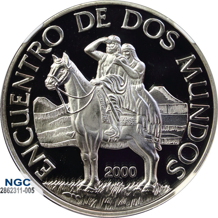 Read more about the article 2000 Uruguay S250P Ibero-American NGC PF 69 UC Nuevos Rumbos