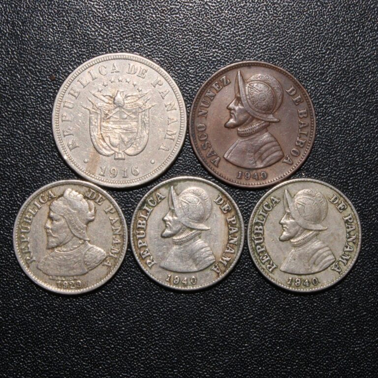 Read more about the article Estate Lot – 5 Rare Pre-WW2 Panama Coins – Look!