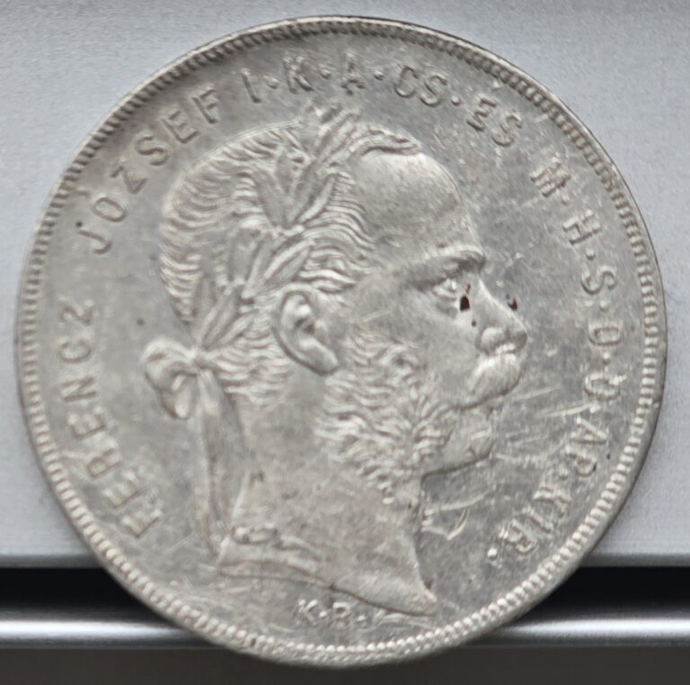 Read more about the article Hungary 1879 KB Forint Silver Coin