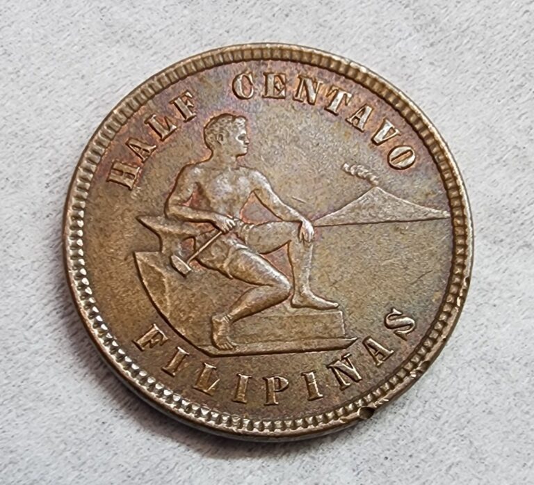 Read more about the article US PHILIPPINES HALF CENTAVO 1903