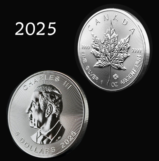 Read more about the article 2025 1 oz Canadian Silver Maple Leaf Coin (BU)  Commemorative Coins
