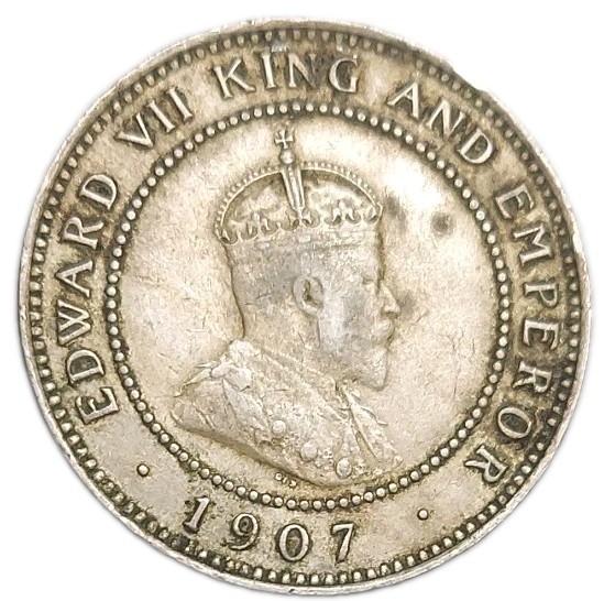Read more about the article 1907 British Jamaica Half Penny 1/2 p Coin KM 22 Jamaican King Edward VII