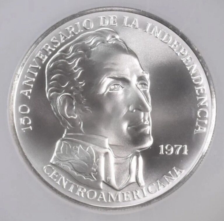 Read more about the article HUGE 1971 Panama 20 Balboas  129.6 Grams  SILVER 0.925 20B Cortez Coin  NGC MS69
